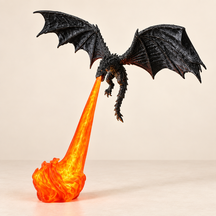 Firebreather Dragon Lamp